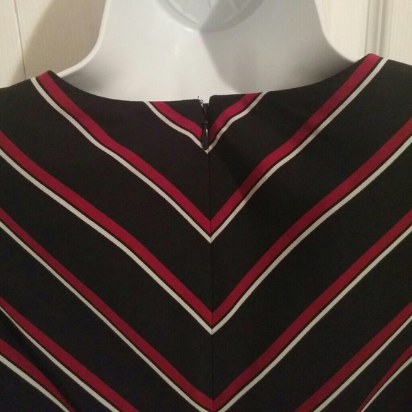 Banana Republic Navy and Red  Striped Dress - Picture 7 of 8